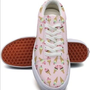 Ouxioaz Womens Walking Shoe - Pink Ice Cream